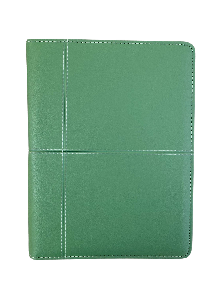 2027 Diary A5 Week-To-View (WTV) Spiral Organiser with Pen - Olive Green