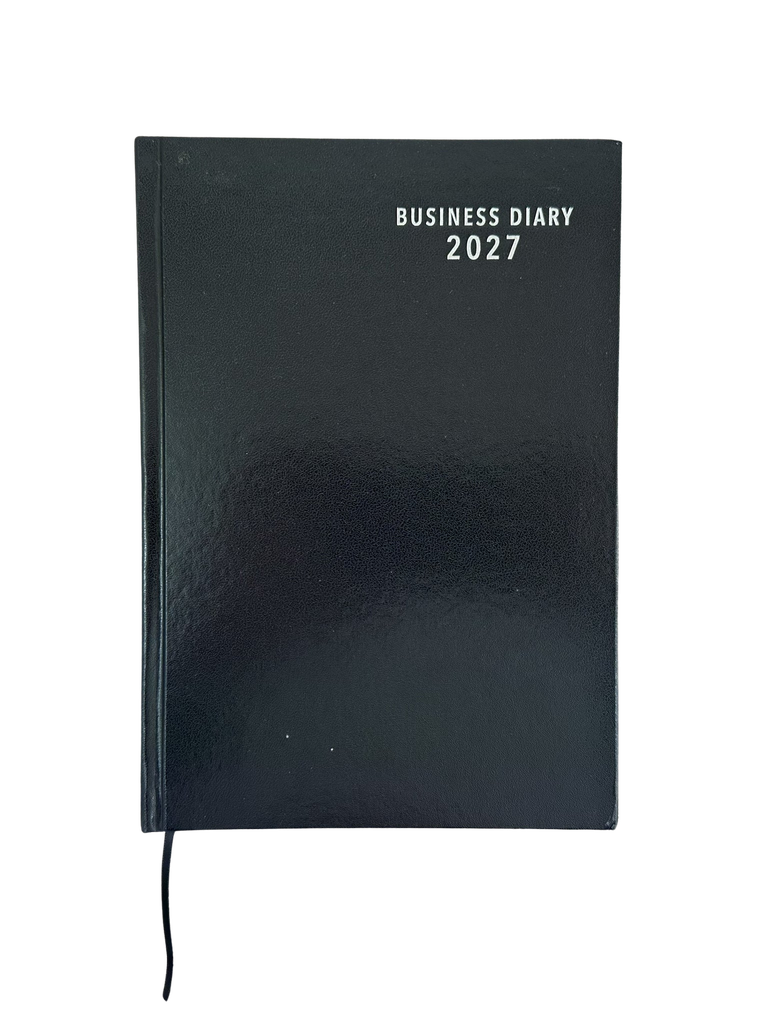 2027 Diary A5 Business Day-To-A-Page (DTP) Black