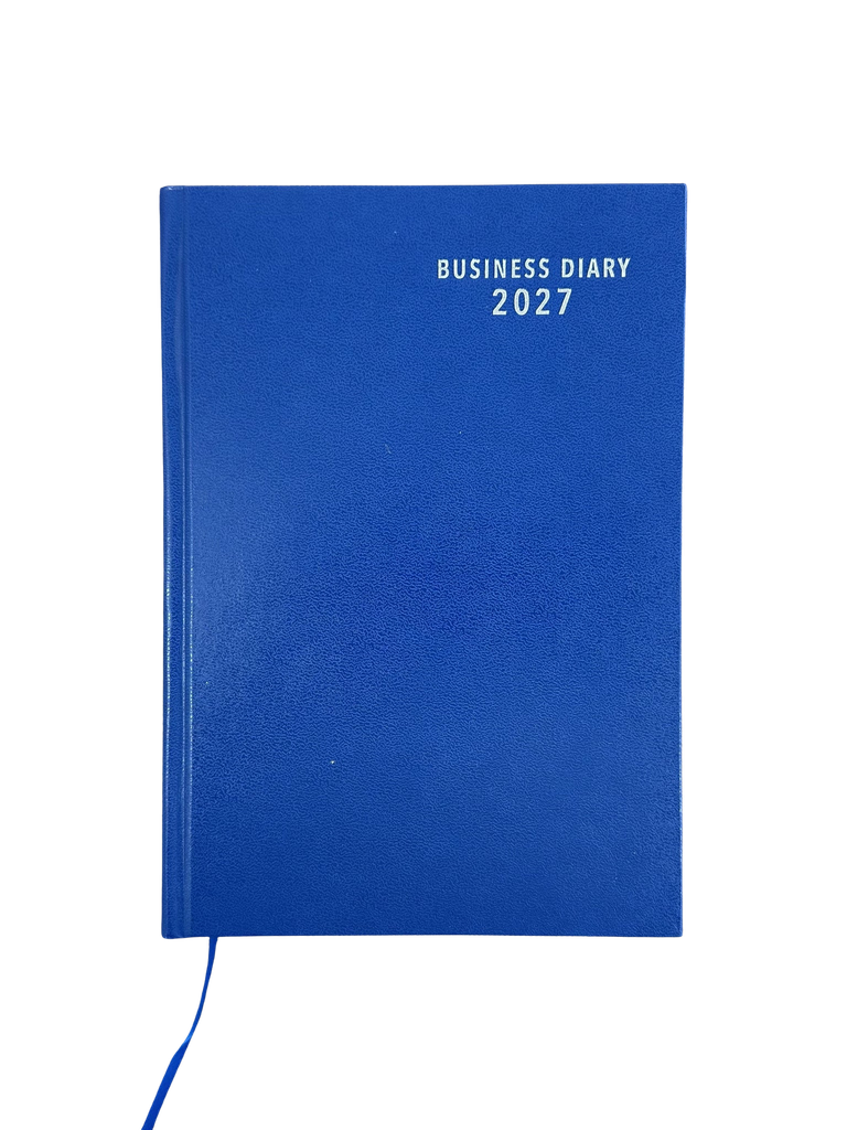 2027 Diary A5 Business Day-To-A-Page (DTP) Blue