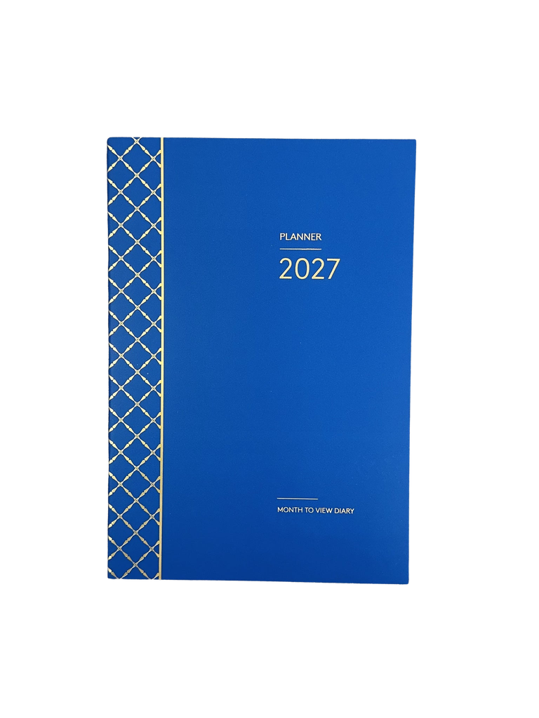2027 Diary Planner A5 Month-To-View (MTV) Navy 