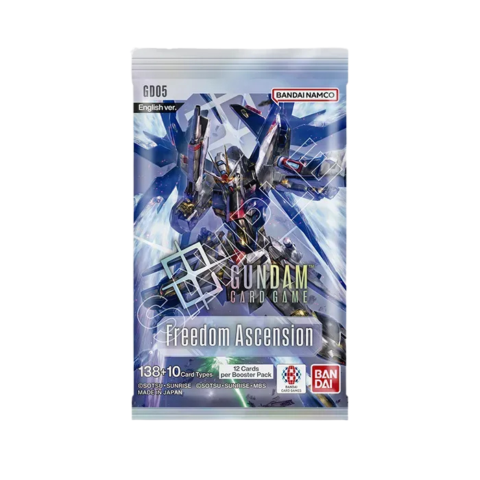 Gundam Card Game - Freedom Ascension [GD05] Booster Pack