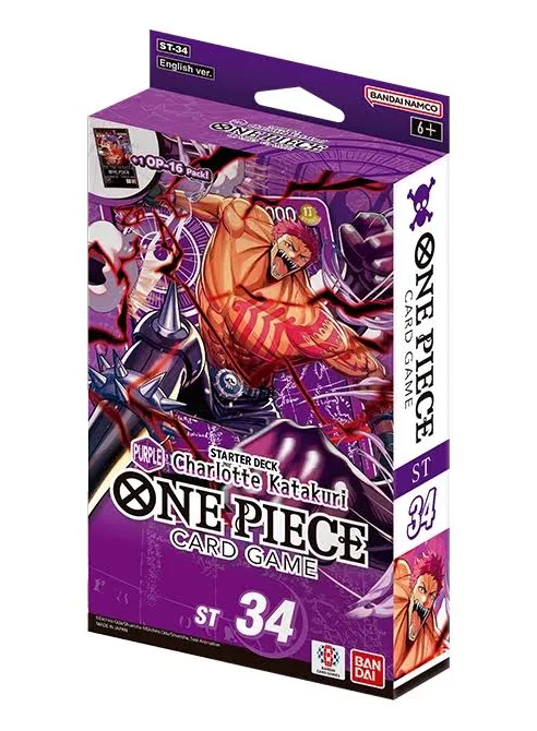 One Piece Card Game: Charlotte Katakuri [ST-34] Purple Starter Deck