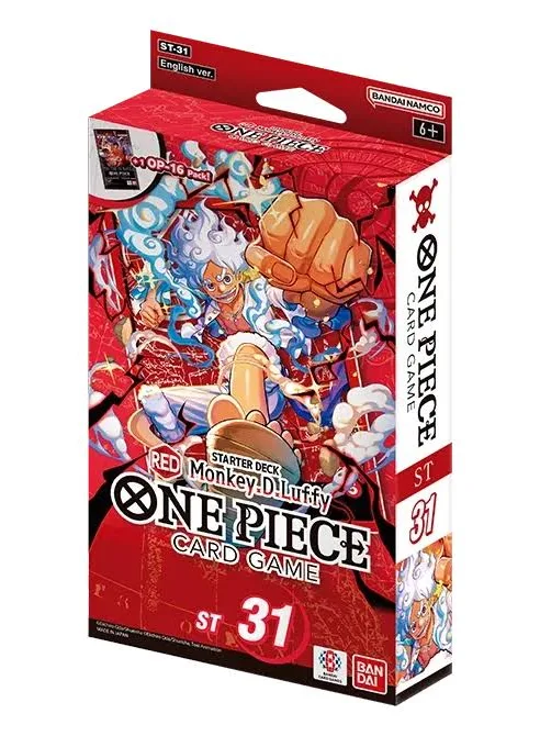 One Piece Card Game: Monkey.D.Luffy [ST-31] Red Starter Deck