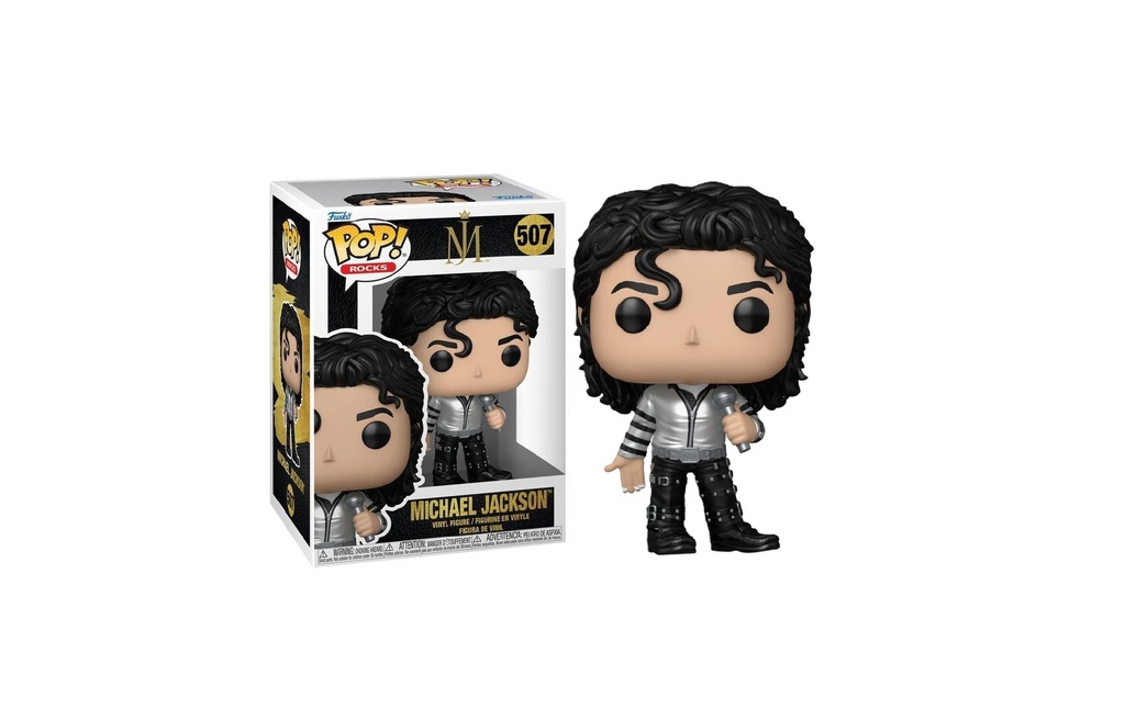 Michael Jackson - Bad Tour Metallic Funko Pop! Vinyl Figure #507
