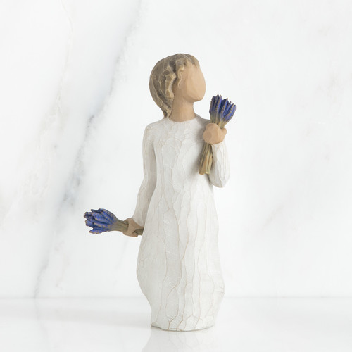 Willow Tree by Susan Lordi - Lavender Grace (May all your senses be filled with heeling grace)