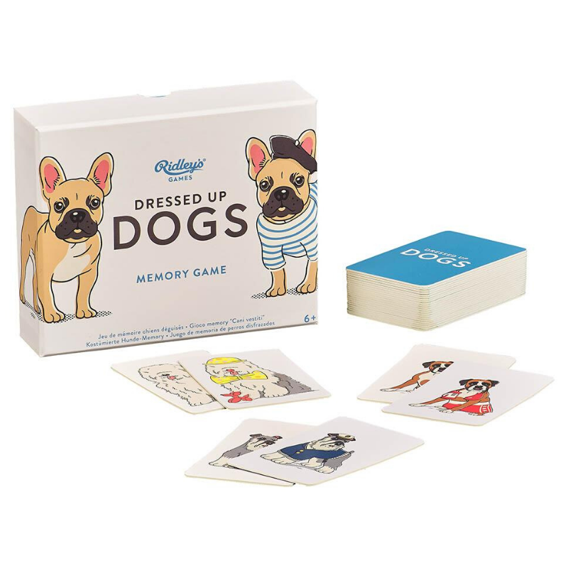 Dressed Up Dogs Memory Game - Ridley's Games Room