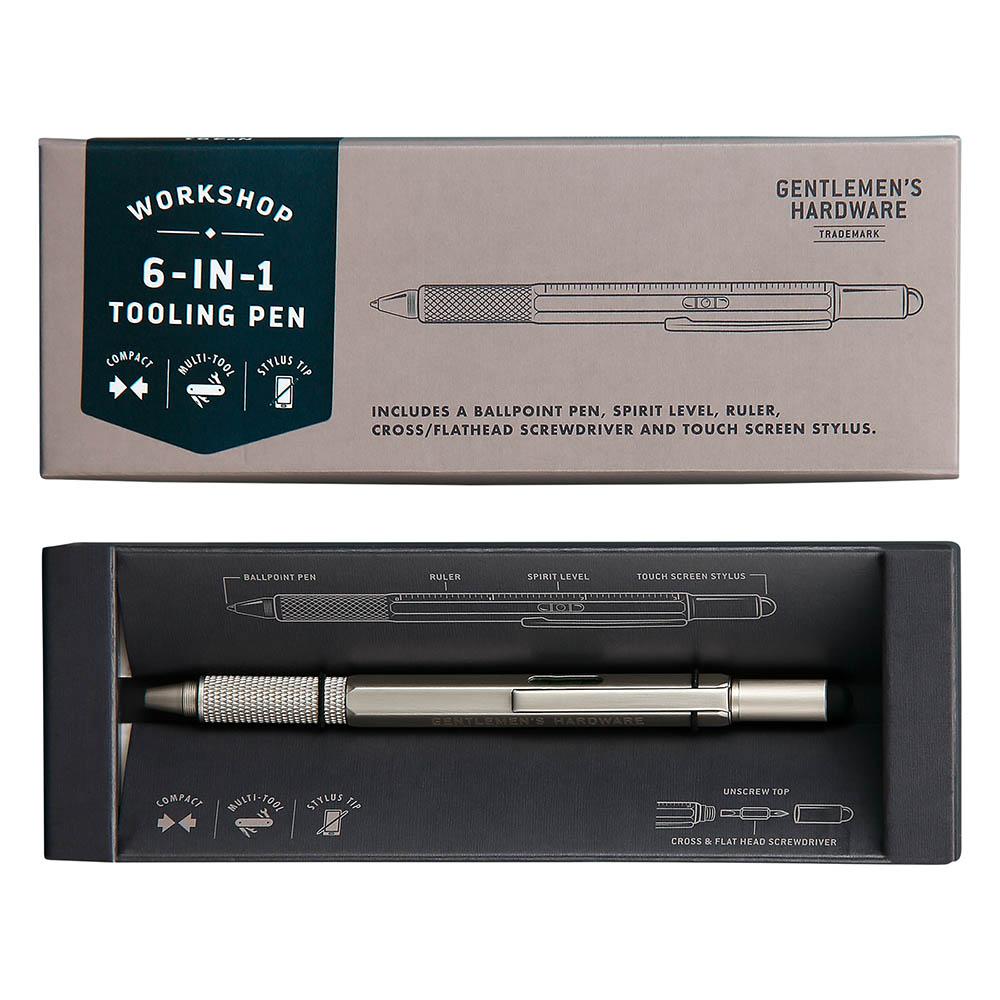 6 In 1 Tooling Pen - Gentlemens Hardware