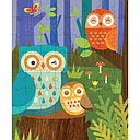 Owl Family 64-Piece Tin - Petit Collage