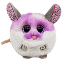 [42505] Ty Beanie Boos - Colby the Purple Mouse Ty Puffies