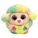 [42511] Ty Beanie Boos - Rainbow the Multicoloured Poodle Ty Puffies