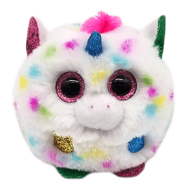 Harmonie the Speckled Unicorn - Ty Beanie Balls (Puffies)