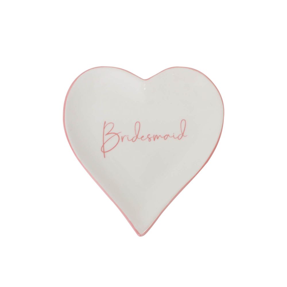 Wedding Bridesmaid Trinket Plate - Splosh