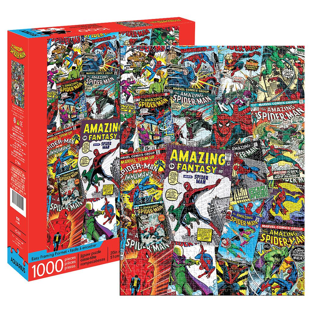 Marvel – Spiderman Collage 1000pc Puzzle - Aquarius Jigsaw Puzzles