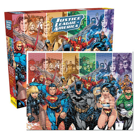 DC Comics - Justice League 1000pc Puzzle - Aquarius