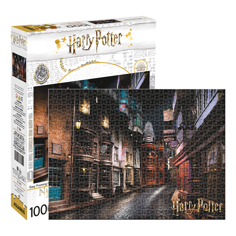 Harry Potter - Diagon Alley 1000pc Jigsaw Puzzle - Aquarius