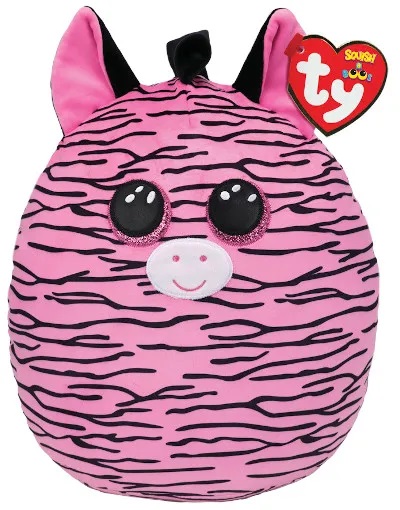 Zoey the Zebra 14" - Ty Squishy Beanies (Squish-A-Boos)