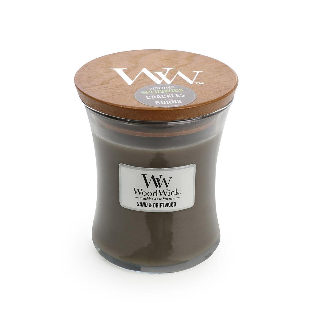 Sand & Driftwood Medium Candle - WoodWick