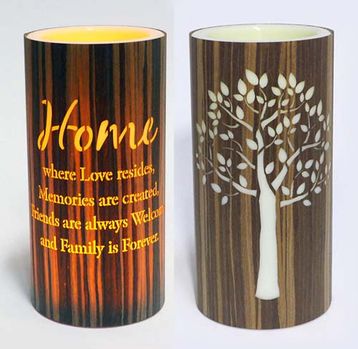 Starlight Cylinder Night Light - Home