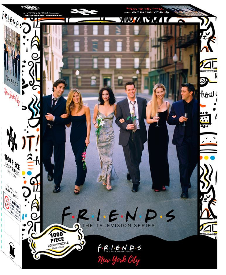Friends New York Street 1000pc Jigsaw Puzzle - Aquarius