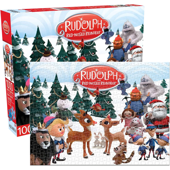 Rudolph the Red-Nosed Reindeer Jigsaw Puzzle 1000 Pieces - Aquarius
