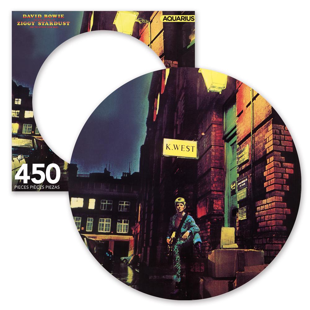 David Bowie- Let's Dance 450 Pieces Picture Disc Puzzle - Aquarius