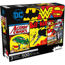 [JP-62002] DC Comics 3 Puzzle Set 500 Piece - Aquarius Jigsaw Puzzle