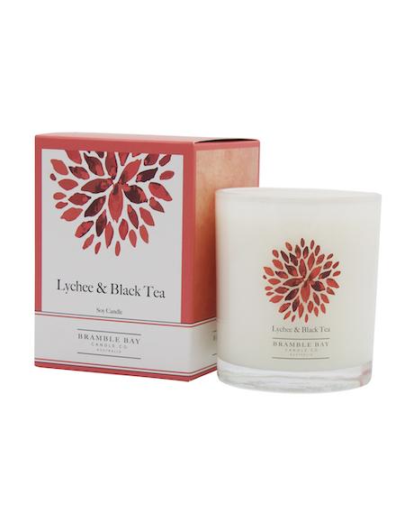 Lychee & Black Tea 270g Candle - Bramble Bay