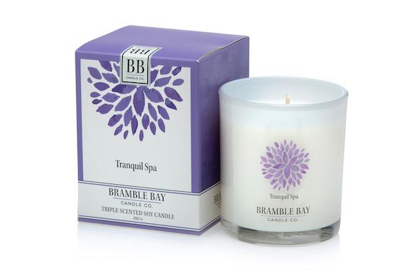 Tranquil Spa 270g Candle - Bramble Bay
