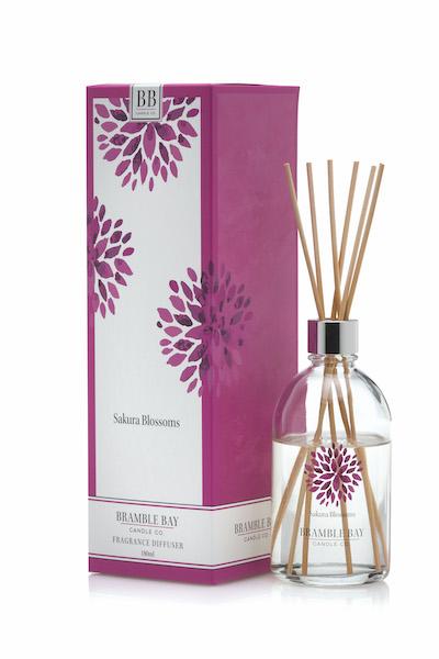 Sakura Blossoms 180ml Reed Diffuser - Bramble Bay