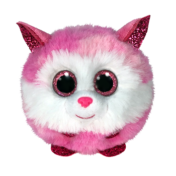 Ty Beanie Boos - Princess the Pink Husky Ty Puffies