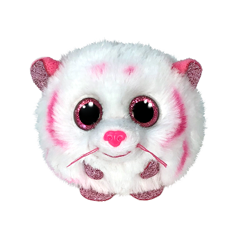 Ty Beanie Boos - Tabor the White Tiger Ty Puffies