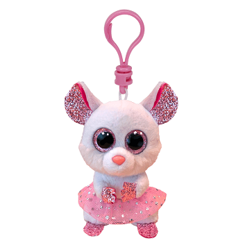 Nina the Mouse with Tutu - Ty Beanie Boos Clip