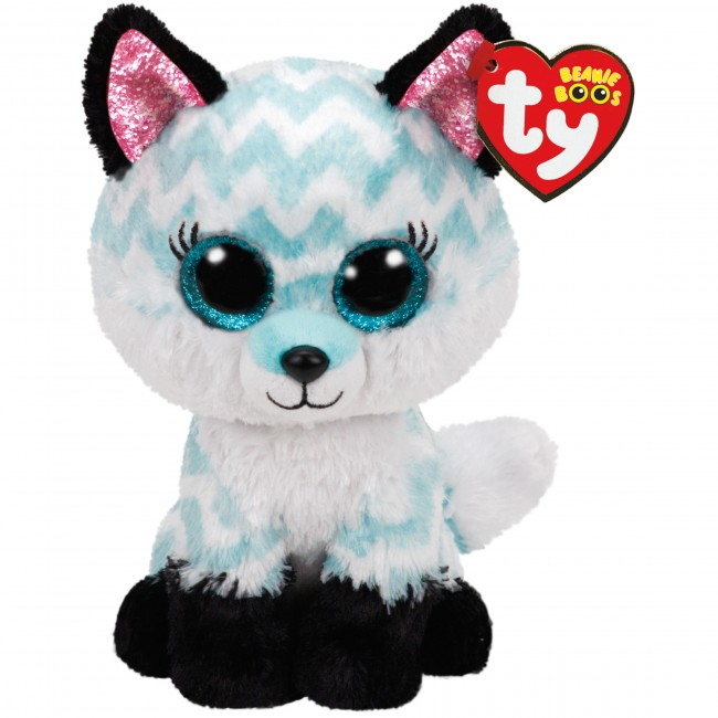 Atlas the Aqua Fox Medium Ty Beanie Boos
