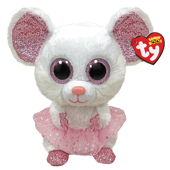 Nina the Mouse with Tutu - Ty Beanie Boos Medium