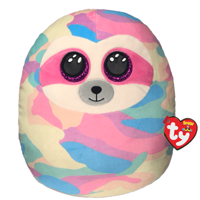 Cooper the Sloth 14" - Ty Squishy Beanies (Squish-A-Boos)