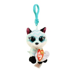Atlas the Aqua Fox - Ty Beanie Boos Clip