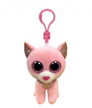 Fiona the Pink Cat - Ty Beanie Boos Clip