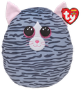 [TY39290] Kiki the Cat Grey 10" - Ty Squishy Beanies (Squish-A-Boos)