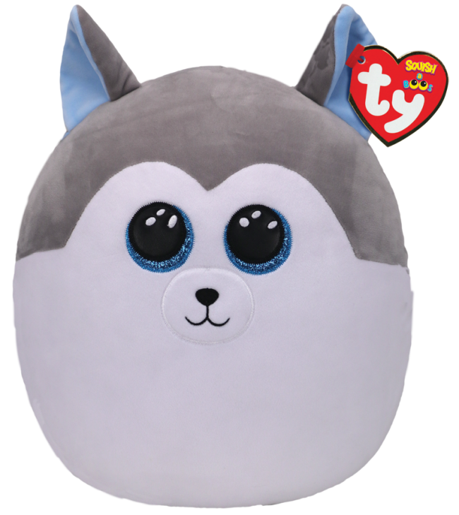 Slush the Husky 10" - Ty Squishy Beanies (Squish-A-Boos)