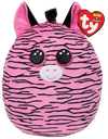 [39294] Ty Beanie Boos - 10" Zoey the Zebra Pink Squish-A-Boos