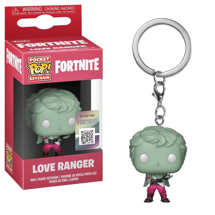 Fortnite- Love Ranger Funko Pop! Vinyl Keychain