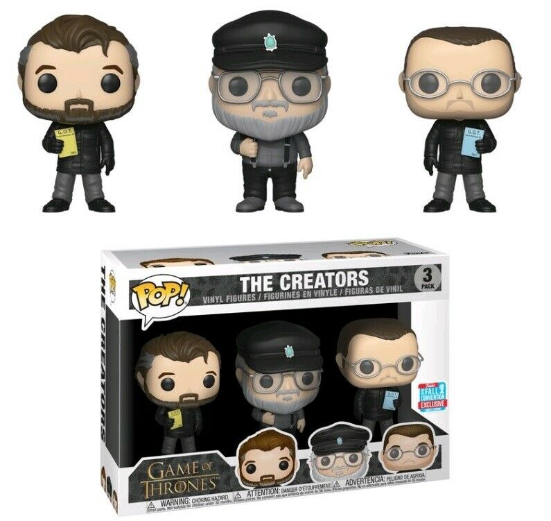 Game of Thrones - Show Creators 3 Pk Funko Pop! Vinyl