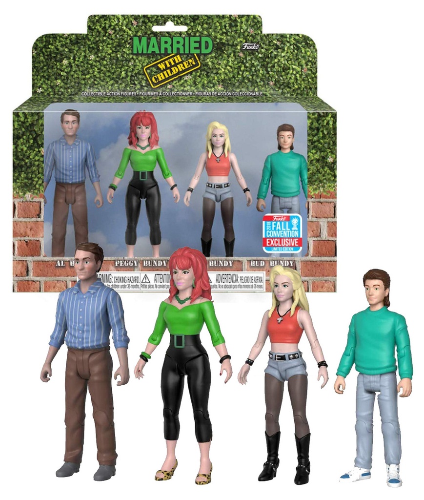 Married with Children - Action Figure 4 Pk Funko Pop! Vinyl (NYCC18)