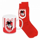 [NRL416ND] NRL St. George Illawarra Dragons Heritage Mug & Sock Gift Pack
