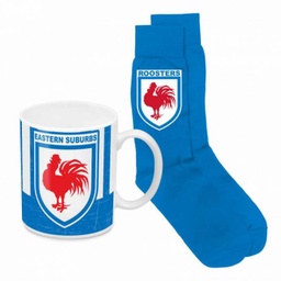 NRL Sydney Roosters Heritage Mug & Sock Gift Pack