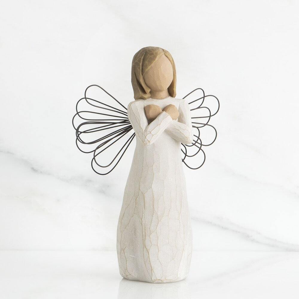 Willow Tree by Susan Lordi - Sign for Love Angel (I love you)