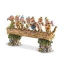 [4005434] Disney Traditions Snow White & The Seven Dwarfs - Homeward Bound 20cm/8" By Jim Shore