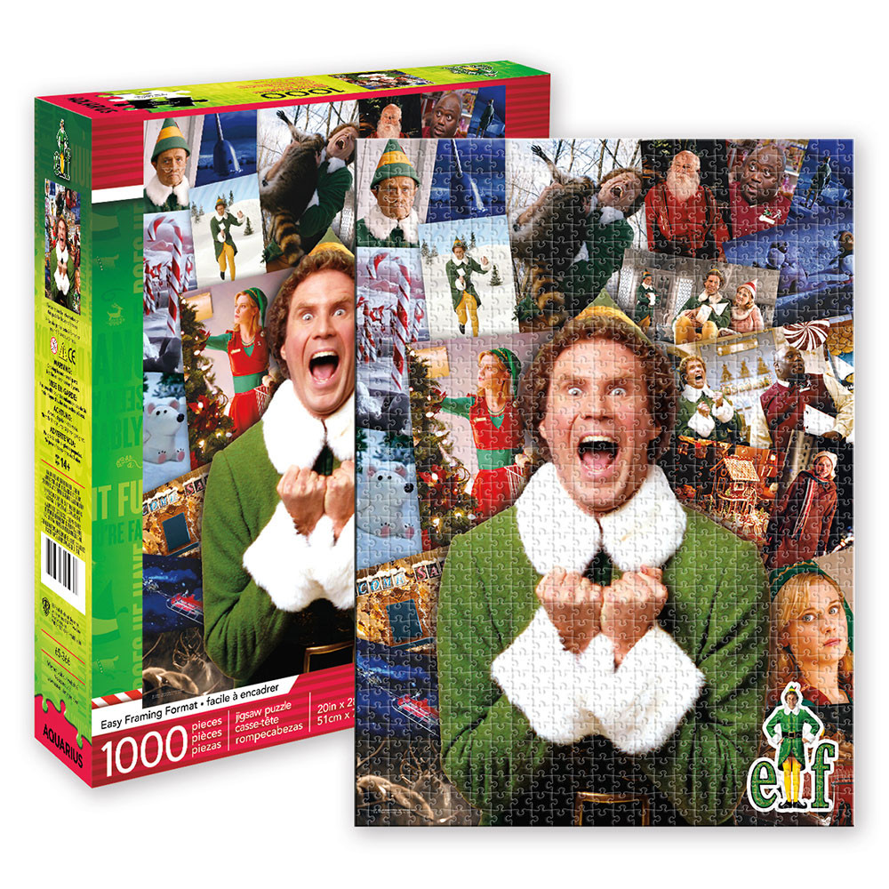Elf Collage 1000pc Jigsaw Puzzle - Aquarius