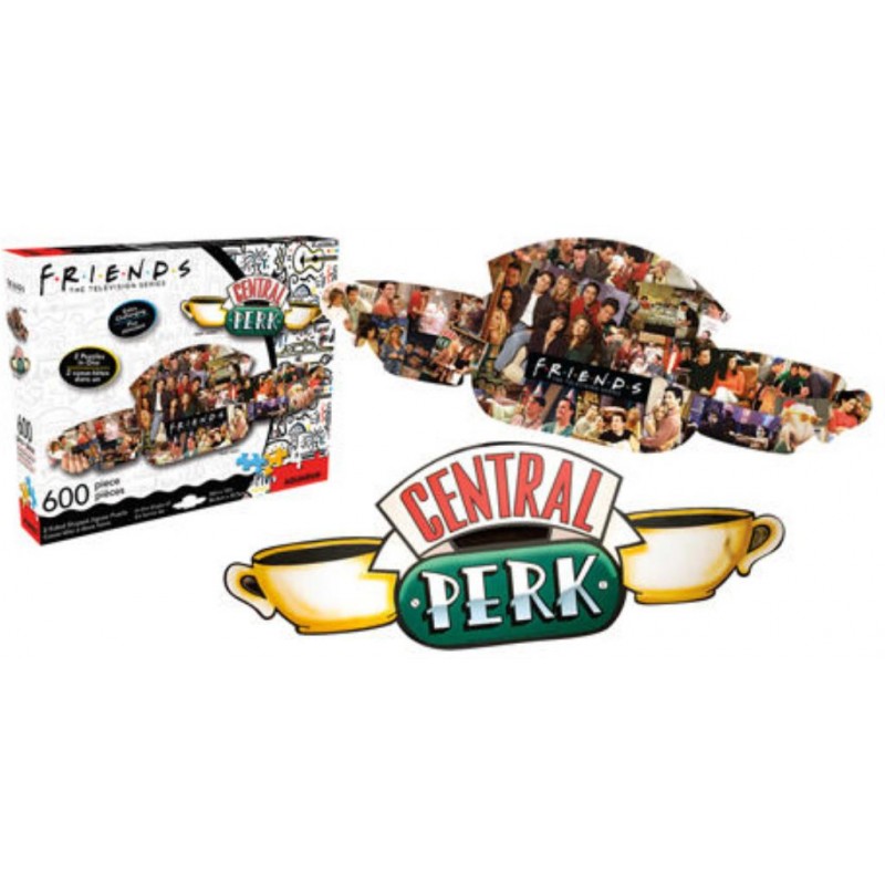 Friends - Central Perk and Collage 600pc Double Sided Puzzle