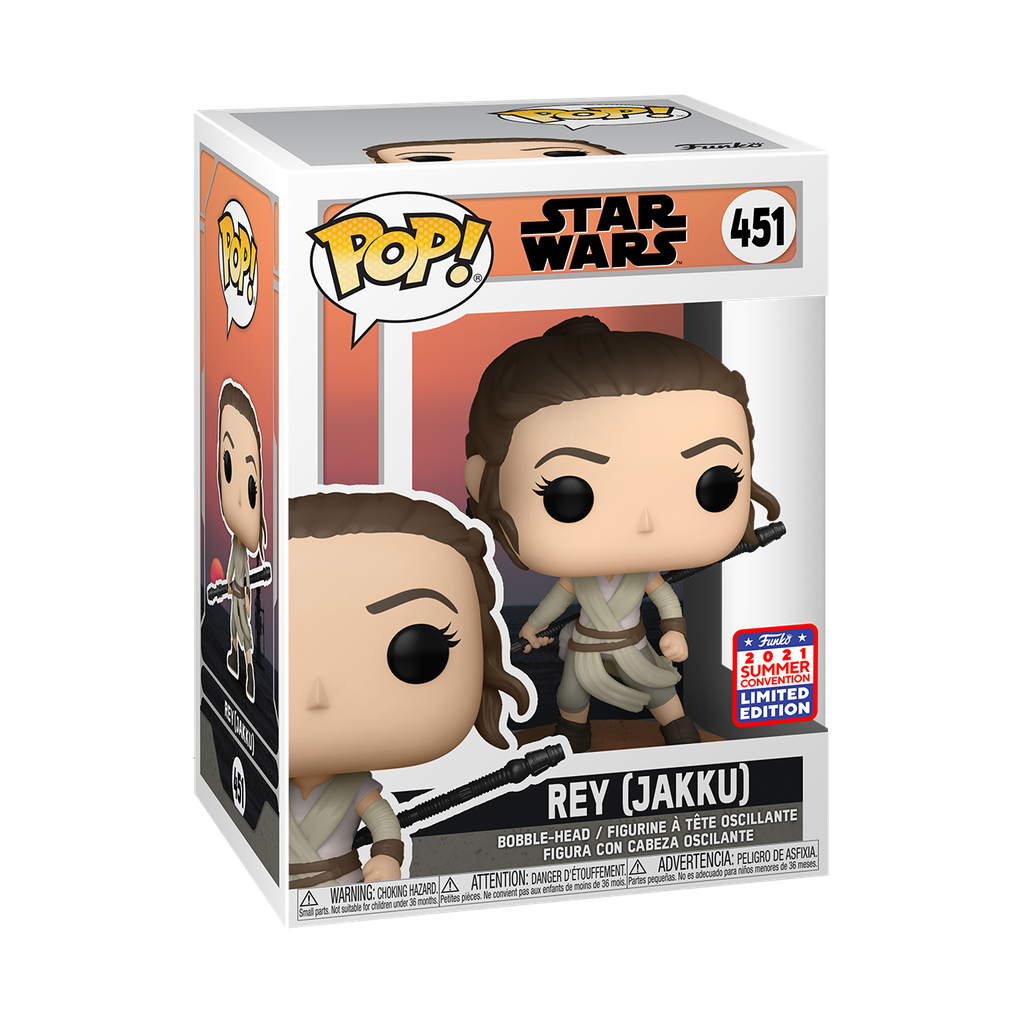 Star Wars: AtG - Rey Jakku 2021 Summer Convention Funko Pop! Vinyl Figure SDCC21 #451